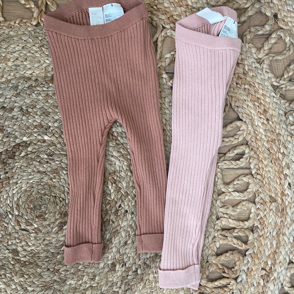 H&M ribbed leggings